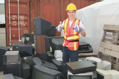 Recycling and donation of cleared loft items