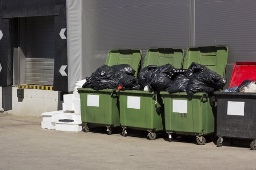 Industrial waste being safely processed in Beckenham