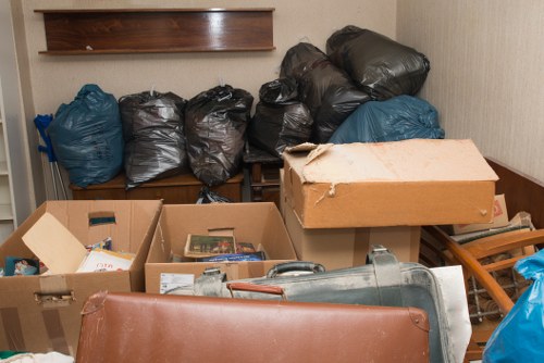 Professional team performing flat clearance in Beckenham